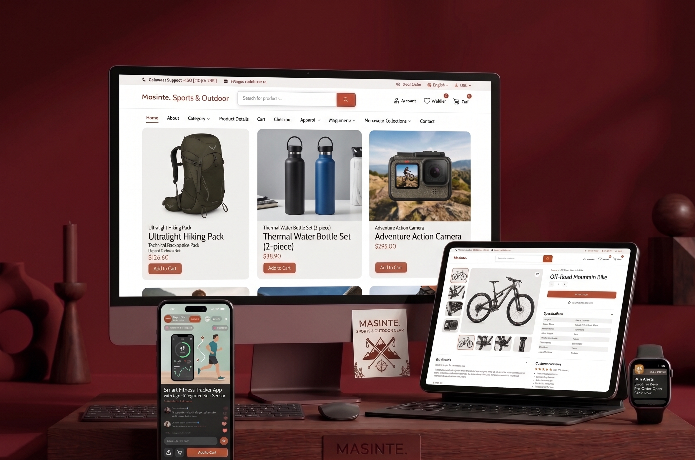 Masinte sports and outdoor storefront